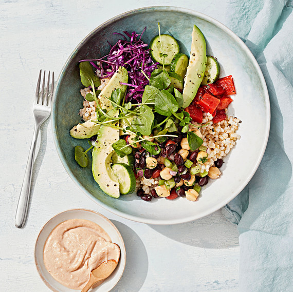rice and bean salad bowl rice and bean salad bowl