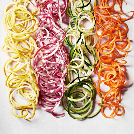 spiralized veggie noodles spiralized veggie noodles