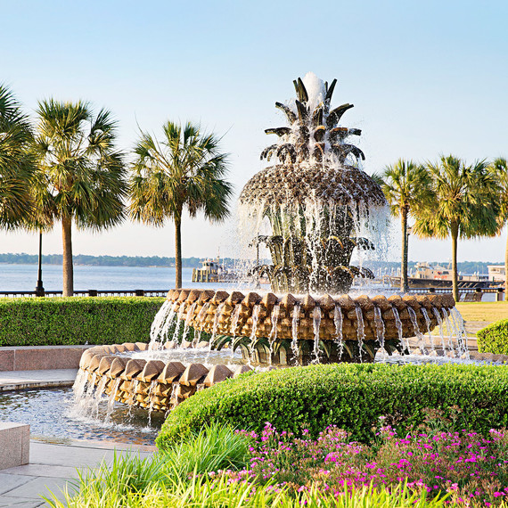 pineapple fountain waterfront park charleston pineapple fountain waterfront park charleston