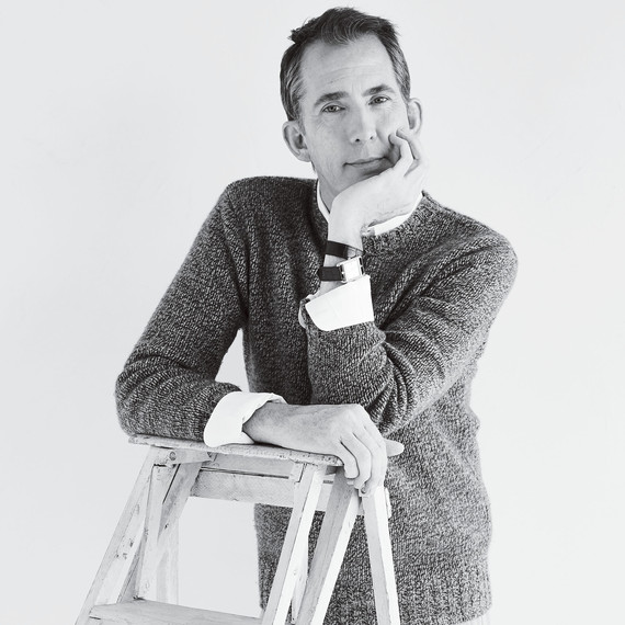 portrait of kevin sharkey leaning on ladder portrait of kevin sharkey leaning on ladder