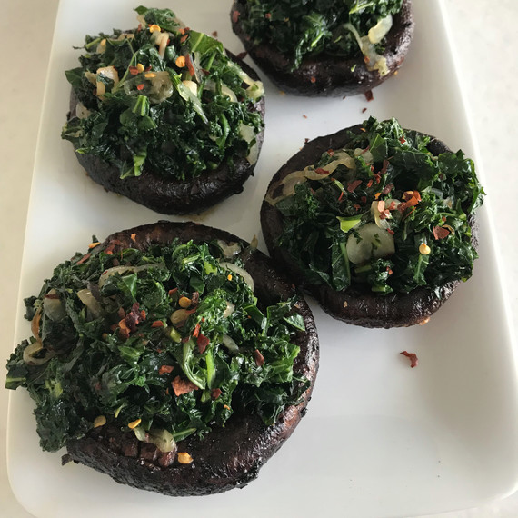 roasted portobello kale healthy roasted portobello kale healthy