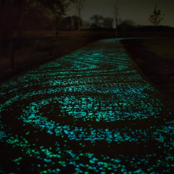 glow in the dark path glow in the dark path