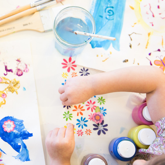 kid painting kid painting