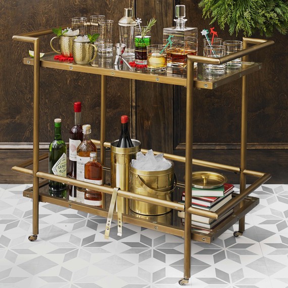 gold bar cart gold bar cart