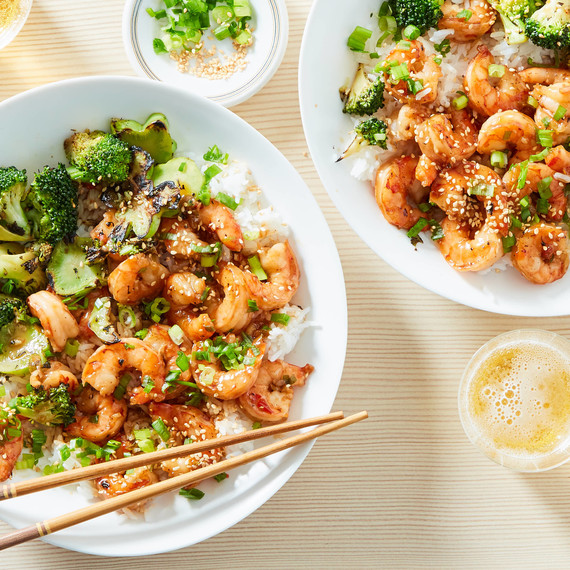 sesame shrimp rice broccoli sesame shrimp rice broccoli