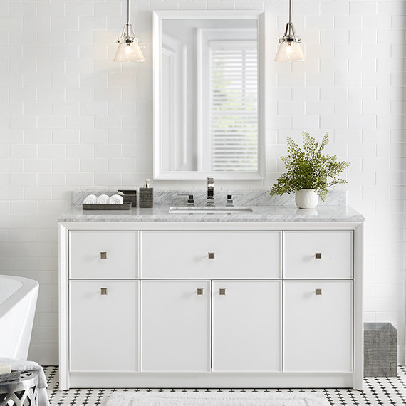 check out martha's new line of bath vanities for the home depot