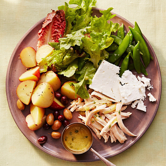 spring chicken nicoise recipe plate spring chicken nicoise recipe plate