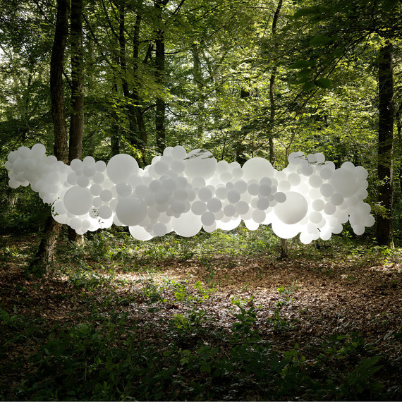 baby balloons shower Turns into Balloons White Ordinary Cloud Like This Artist