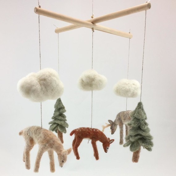 felted-mobile-deer felted-mobile-deer