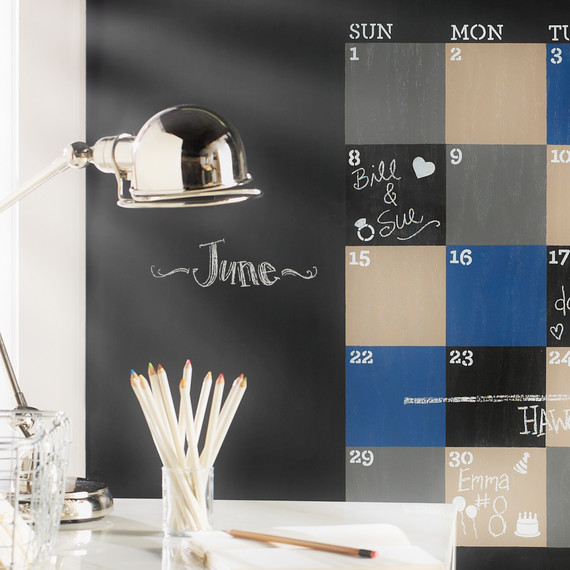 7 Ways Chalkboard Paint Can Change The Way You Live And Entertain Mscrafts Chalkboard Calendar Mrkt 0714 Jpg