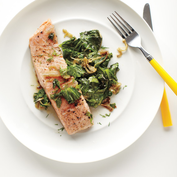 quick braised salmon lettuce quick braised salmon lettuce