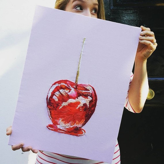 embroidery-food-cherry embroidery-food-cherry