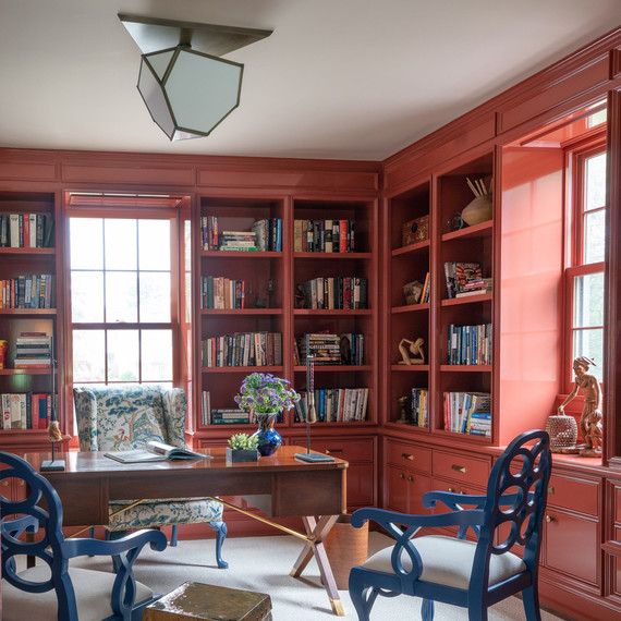 Light Red Living Room