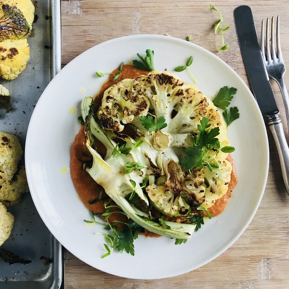 cauliflower steak cauliflower steak