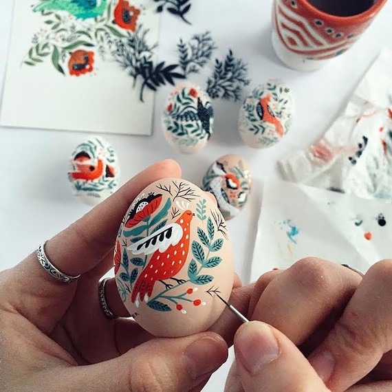 Dinara Mirtalipova painted Easter eggs Dinara Mirtalipova painted Easter eggs