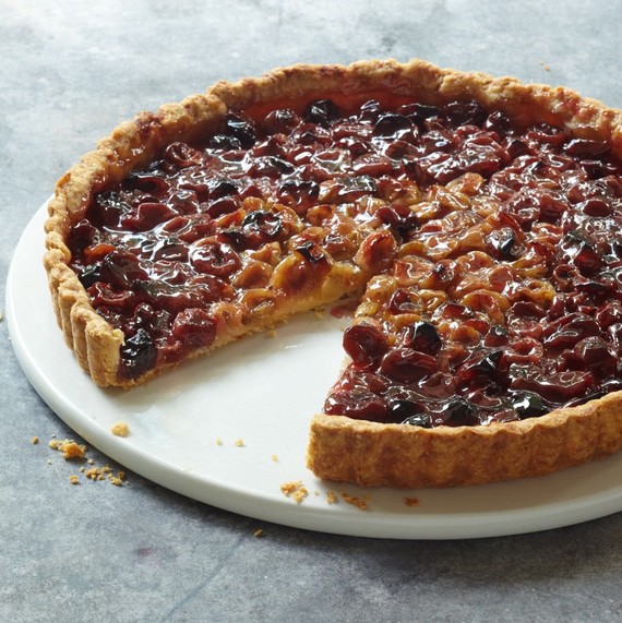 cut gooseberry tart cut gooseberry tart