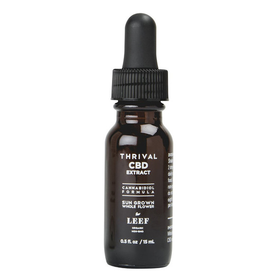LEEF Organics Thrival Extract bottle LEEF Organics Thrival Extract bottle