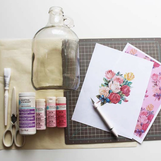 poppytalk-decoupage-bottle-vase-materials.jpg