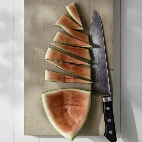 cutting up watermelon rind cutting up watermelon rind
