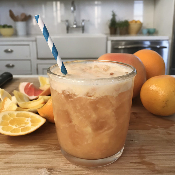 blended orange juice drink blended orange juice drink