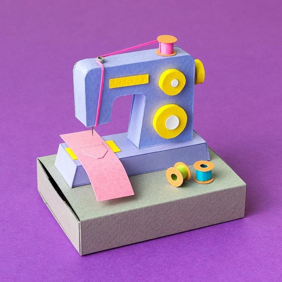 paper-crafts-mini-sewing-machine paper-crafts-mini-sewing-machine