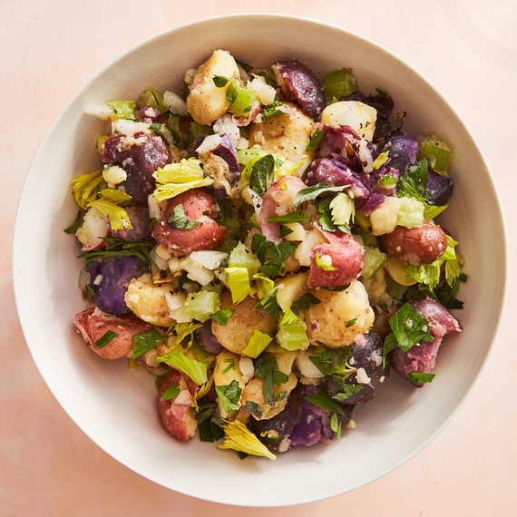 fresh and herby new potato salad fresh and herby new potato salad