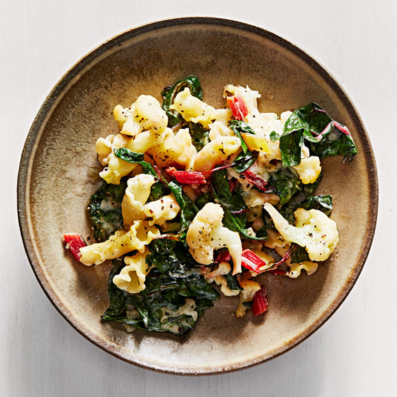 cauliflower swiss chard bake cauliflower swiss chard bake