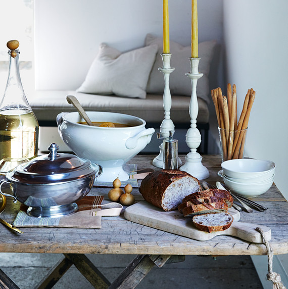 serve yourself thanksgiving table serve yourself thanksgiving table