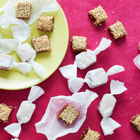 sesame caramels sesame caramels