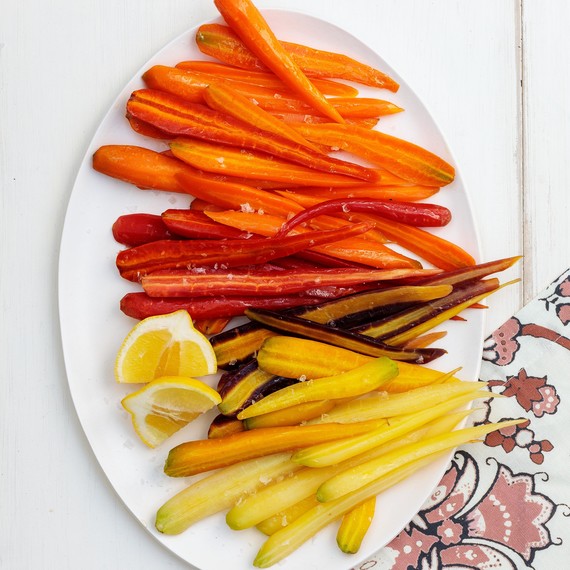 Steamed Carrots with Lemon and Sea Salt Steamed Carrots with Lemon and Sea Salt