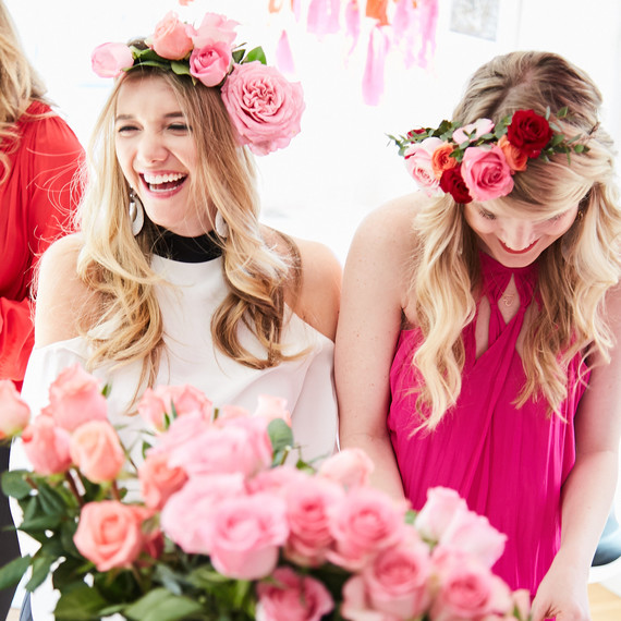 valentines day party girls laughing valentines day party girls laughing