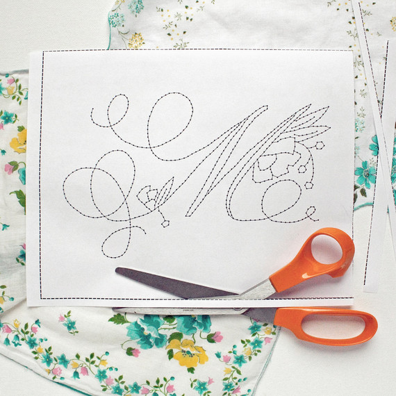 embroidered monogram step 1 trim pattern embroidered monogram step 1 trim pattern