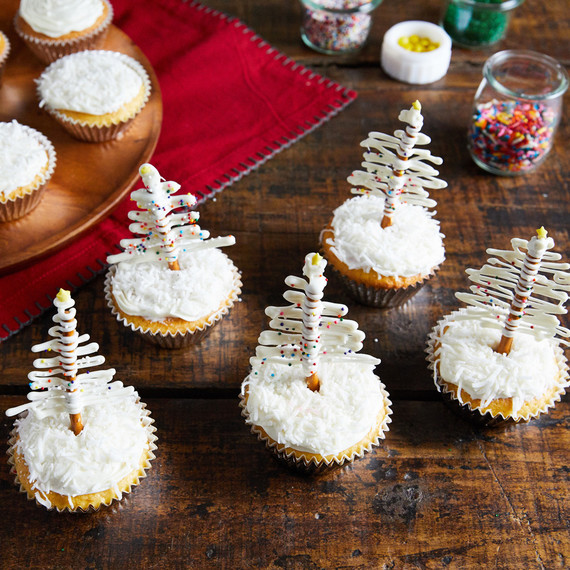 Christmas Tree Cupcakes: 3 Easy, Cute Ways | Martha Stewart