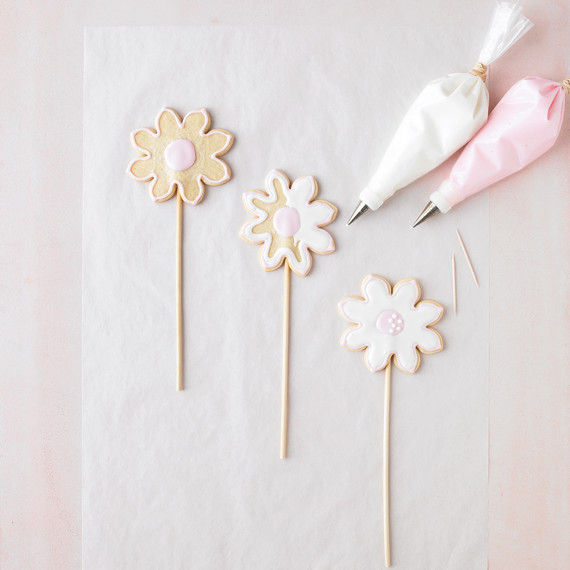 flower cookie steps flower cookie steps