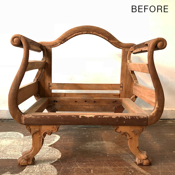 furniture makeover before settee furniture makeover before settee