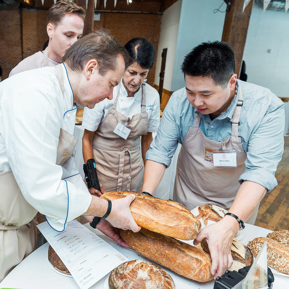 world bread awards usa judging testing firmness texture of entries world bread awards usa judging testing firmness texture of entries