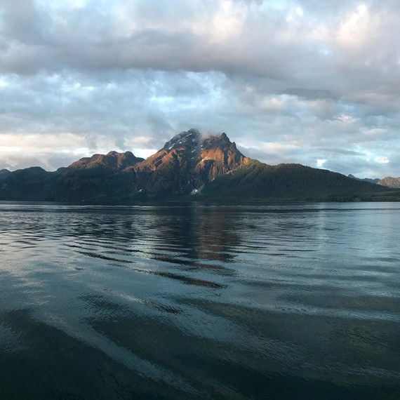 william sound mountain ocean william sound mountain ocean