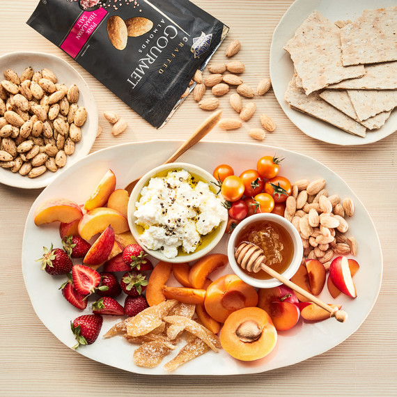 blue diamond summer fruit nut platter blue diamond summer fruit nut platter