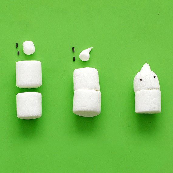 marshmallow ghost cupcake topper assembly marshmallow ghost cupcake topper assembly