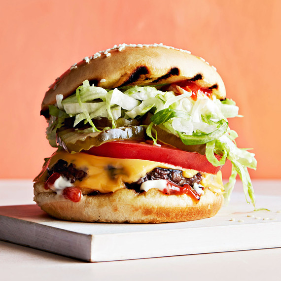 burger lettuce tomato pickle cheese burger lettuce tomato pickle cheese