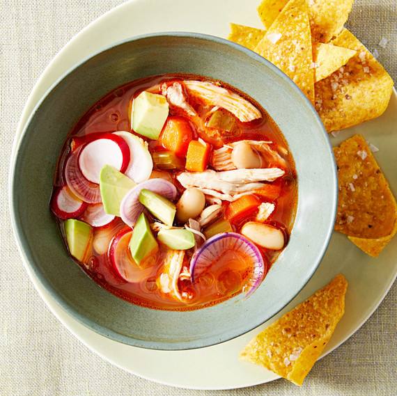 Chipotle Chicken and White-Bean Soup Chipotle Chicken and White-Bean Soup