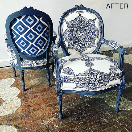 furniture makeover blue chair furniture makeover blue chair