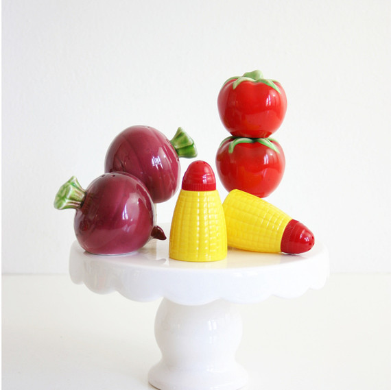 vegetable salt and pepper shakers vegetable salt and pepper shakers