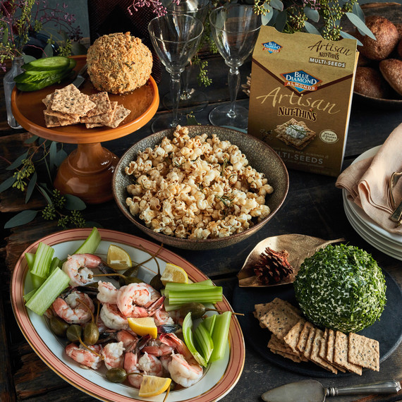 blue diamond appetizers crackers cheese balls and shrimp blue diamond appetizers crackers cheese balls and shrimp