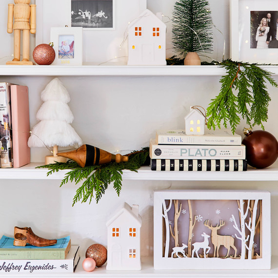 emily henderson target holiday decor shelf emily henderson target holiday decor shelf