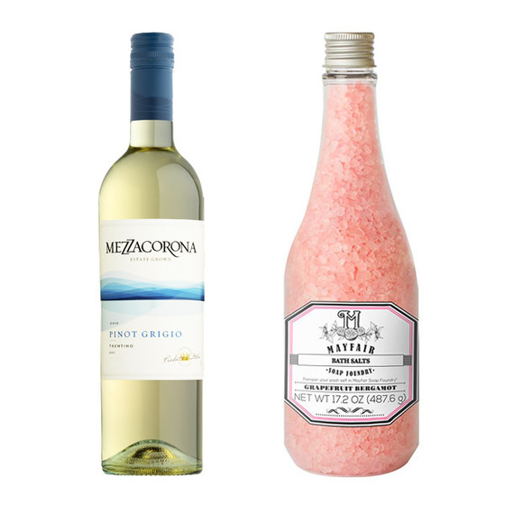 Mezzacorona Pinot Grigio Mayfair Soap Foundry Bath Salts in Grapefruit Bergamot Mezzacorona Pinot Grigio Mayfair Soap Foundry Bath Salts in Grapefruit Bergamot