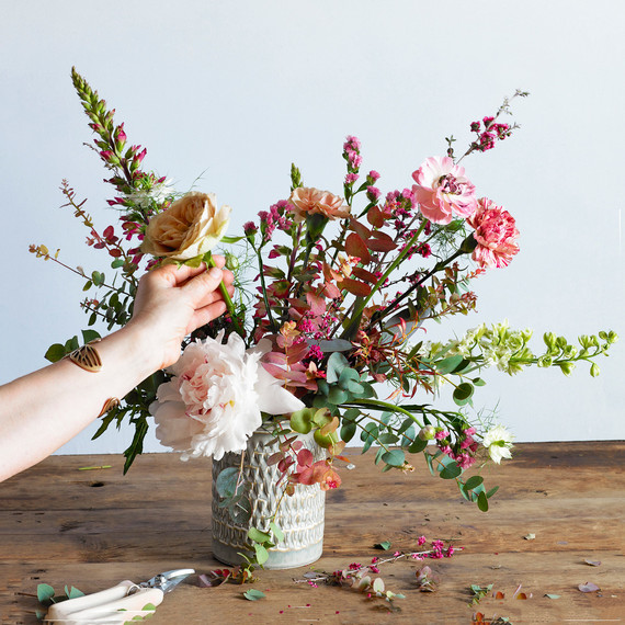 filling in flowers on mothers day arrangement filling in flowers on mothers day arrangement