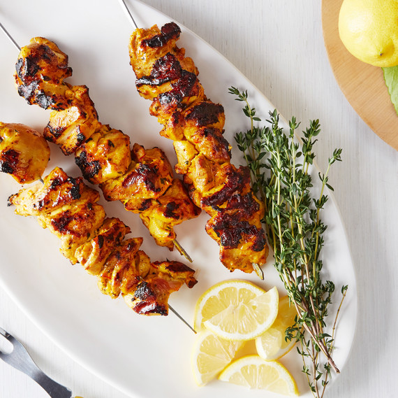 kebabs saffron yogurt chicken kebabs saffron yogurt chicken