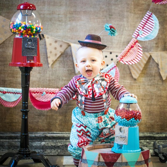 vintage circus kids party portrait backdrop vintage circus kids party portrait backdrop