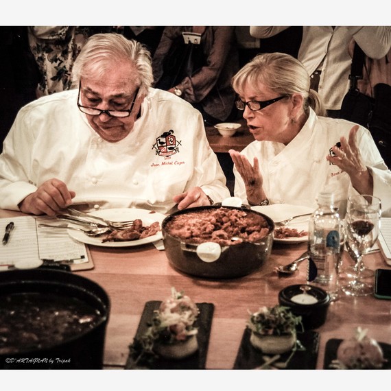 chefs jean michel cazes and sara moulton chefs jean michel cazes and sara moulton